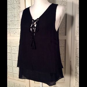 NWT LACED & LAYERED TANK